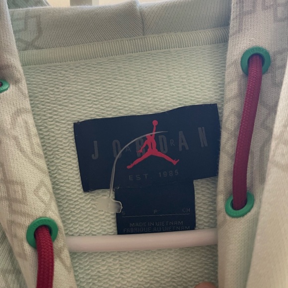 EUC Nike Jordan x CLOT Jade Fleece Hoodie - S - Picture 4 of 9